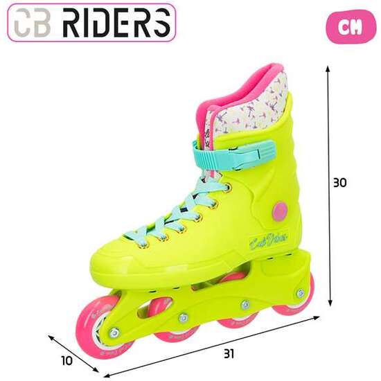 PATINES EN LINEA DE 4 RUEDAS CB RIDERS PRO STYLE T36-37 image 3