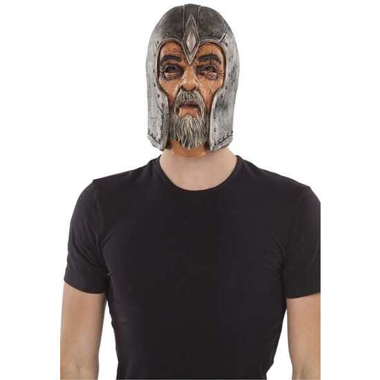 CROSSED FULL LATEX MASK   ONE SIZE image 1