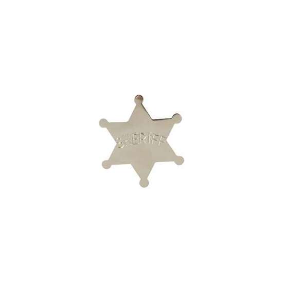 ESTRELLA DE SHERIFF METAL 5 CM image 1