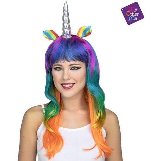 PELUCA UNICORNIO MULTICOLOR image 0