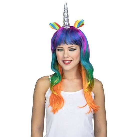 PELUCA UNICORNIO MULTICOLOR image 1