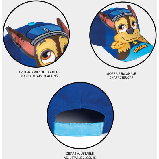 GORRA PREMIUM APLICACIONES PAW PATROL image 3