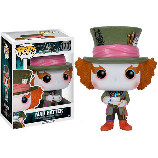 FIGURA POP ALICE IN WONDERLAND MAD HATTER image 0