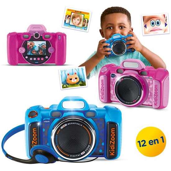 CAMARA DE FOTOS DIGITAL KIDIZOOM AZUL DUO DX 10 EN 1 PANTALLA 2,4" 5 MEGAPÍXELES 9X16,5X6 CM image 1