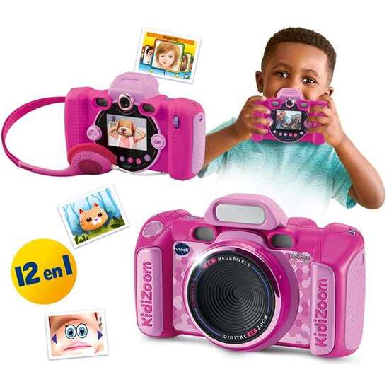 CAMARA DE FOTOS DIGITAL KIDIZOOM ROSA DUO DX 10 EN 1 PANTALLA 2,4" 5 MEGAPÍXELES 9X16,5X6 CM image 4