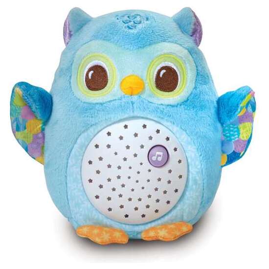 PROYECTOR DE PELUCHE BÚHO ESTRELLITAS CON MAS DE 30 MELODÍAS RELAJANTES. 18,8X10X21,6 CM image 4