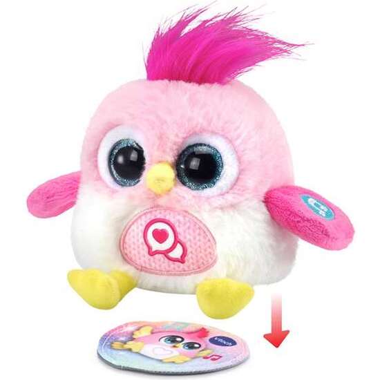 PELUCHE INTERACTIVO LOLIBIRDS LOLITO ROSA CON VOZ Y GRABADORA 17,5X11,6X19,1 CM image 4