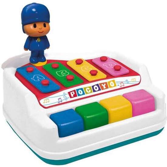 XILOFÓN PIANO EN ESTUCHE  4 NOTAS C/FIGURA POCOYO image 0