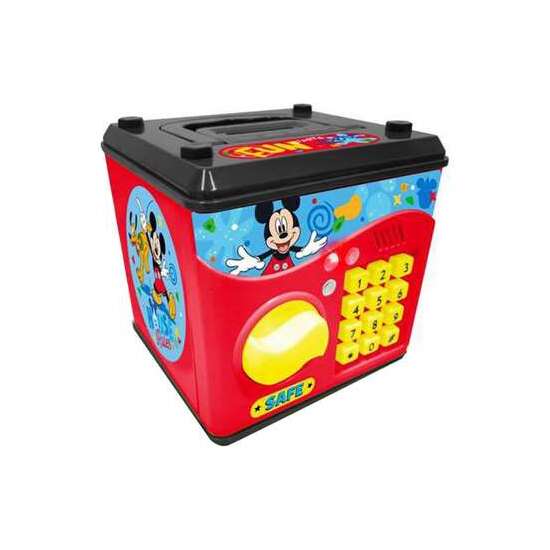 HUCHA CODIGO SEGRETO CON MELODIAS MICKEY 14 CM image 0