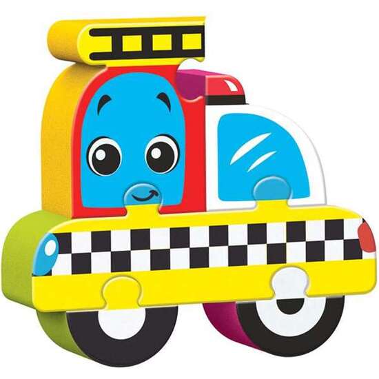 SOUND PUZZLES – CARS BLOCKS-FIGURES image 3