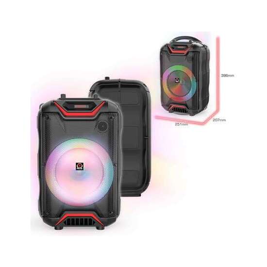WOOFER 2*4”POWER:20W RECHARGE TIME: 5-6 HOURS image 0