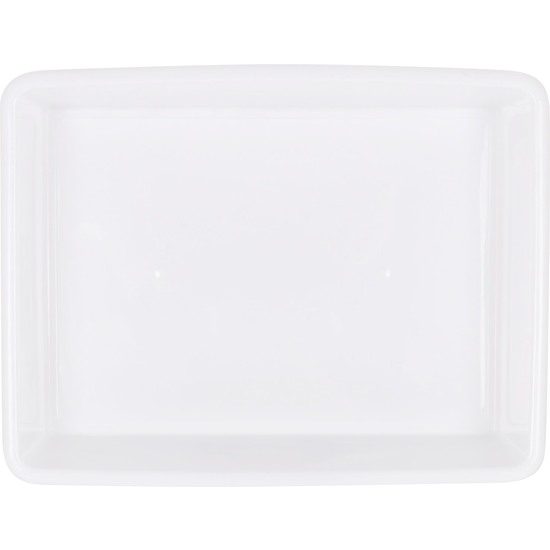 WHITE TRAY 30,3X23CM / 3L  image 3