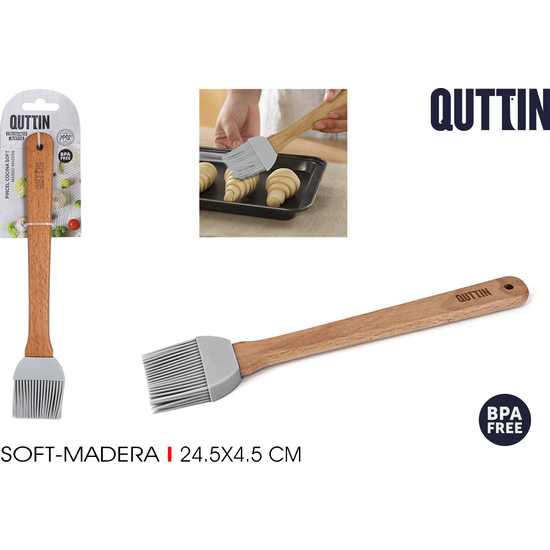 PINCEL SOFT MANGO MADERA COCINA QUTTIN image 1