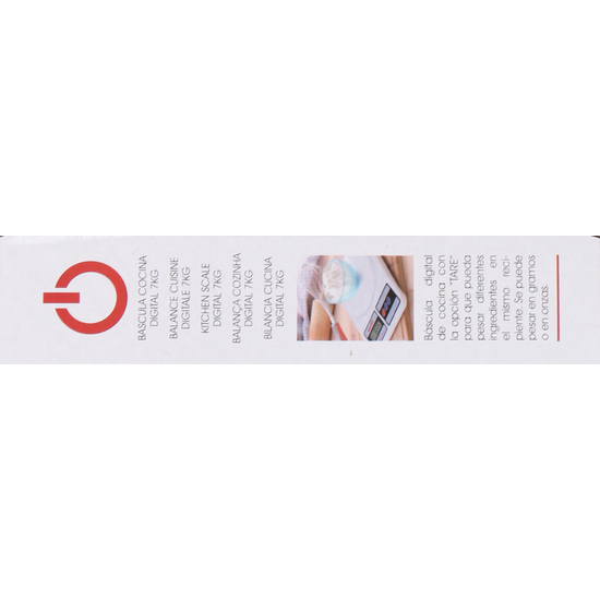 KITCHEN SCALE DIGITAL 7KG BASIC HOME image 2