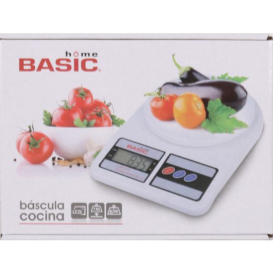 KITCHEN SCALE DIGITAL 7KG BASIC HOME image 3