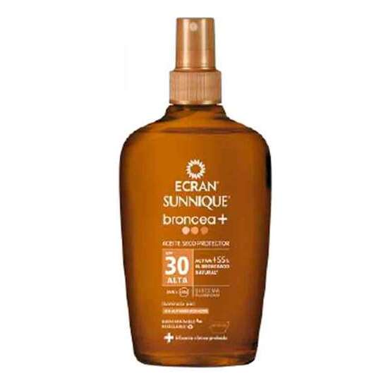 ACEITE PROTECTOR ECRAN SUNNIQUE BRONCEA F30 200ML ECARAN image 0