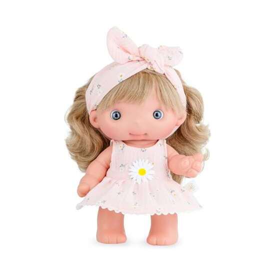 MUÑECA PIU VESTIDO MARGARITA EN ESTUCHE, CON CUERPO Y EXTREMIDADES DE VINILO 25 CM image 0