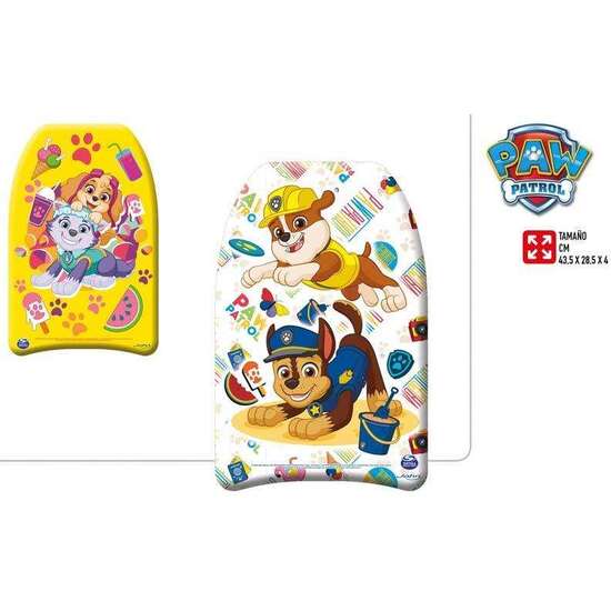 TABLA SURF PAW PATROL- 43,5X28,5X4CM  - MODELOS SURTIDOS image 0