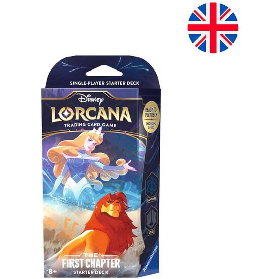 BARAJA JUEGO CARTAS THE FIRST CHAPTER EL REY LEON DISNEY LORCANA INGLES image 0