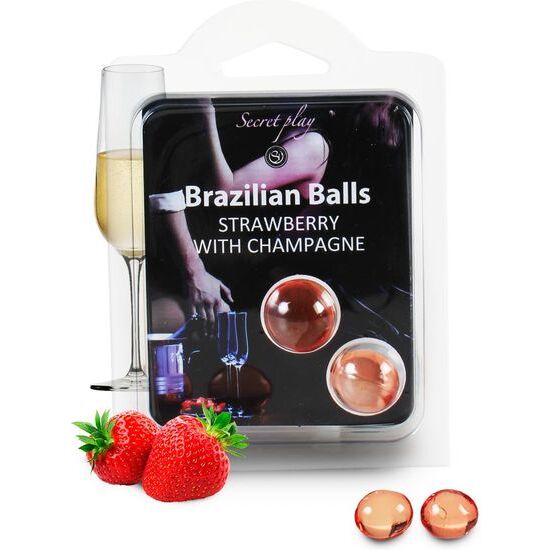 SECRET PLAY SET 2 BRAZILIAN BALLS AROMA FRESA CAVA image 0