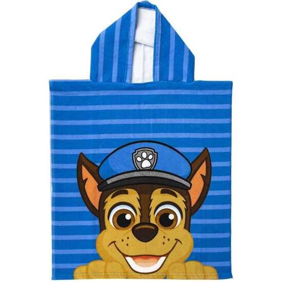 PONCHO MICROFIBRA PAW PATROL 50.0 X 115.0 CM image 0