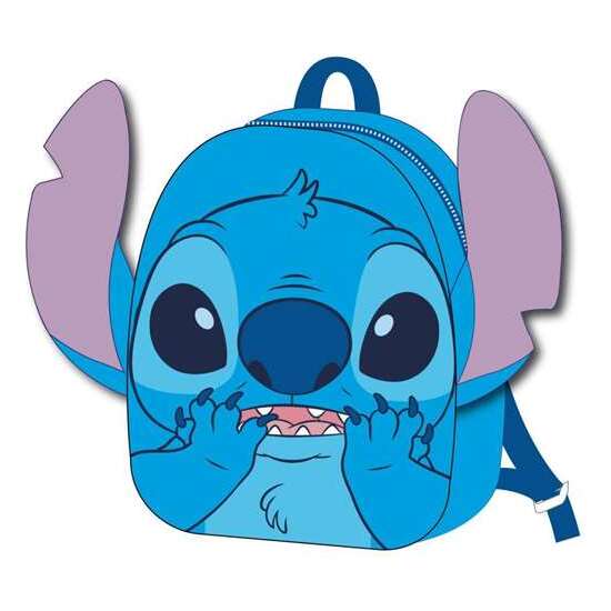 MOCHILA GUARDERIA PERSONAJE PELUCHE STITCH image 0