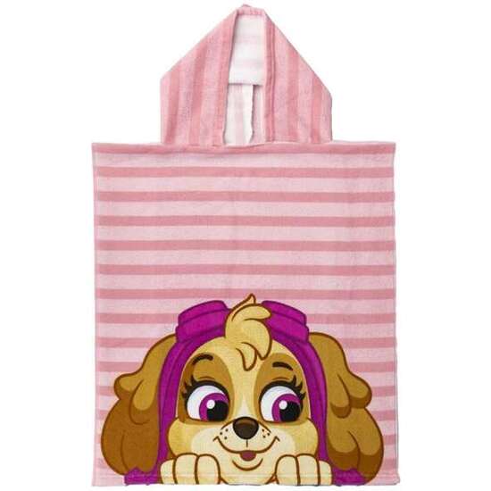 PONCHO MICROFIBRA PAW PATROL SKYE 50.0 X 115.0  CM image 0