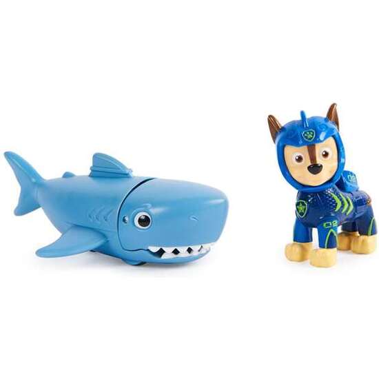 FIGURA PAW PATROL AQUA PUPS 20,3X5,4X19CM - MODELOS SURTIDOS image 1