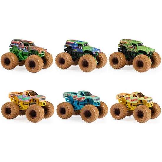 COCHE MONSTER JAM MYSTERY MUDDERS ESCALA 1:64 - MODELOS SURTIDOS image 4