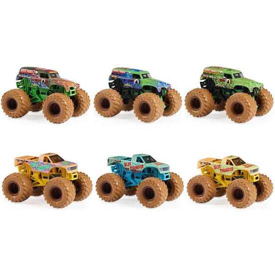 COCHE MONSTER JAM MYSTERY MUDDERS ESCALA 1:64 - MODELOS SURTIDOS image 4