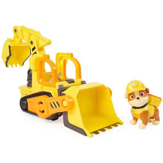 VEHÍCULOS CLÁSICOS PAW PATROL RUBBLE CREW. INCLUYE 1 FIGURA - MODELOS SURTIDOS image 1