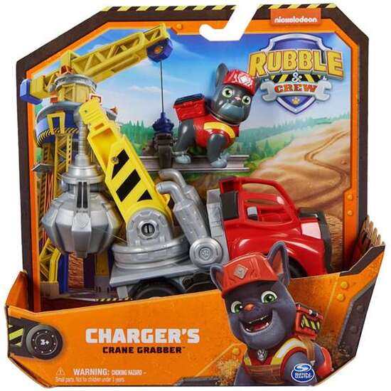 VEHÍCULOS CLÁSICOS PAW PATROL RUBBLE CREW. INCLUYE 1 FIGURA - MODELOS SURTIDOS image 4