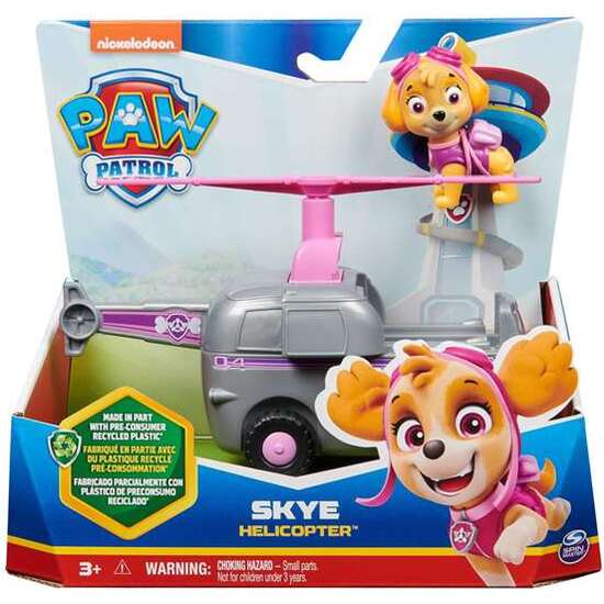 VEHÍCULO CLÁSICO SOSTENIBLE PAW PATROL.INCLUYE FIGURA. 18,30 CM - MODELOS SURTIDOS image 1