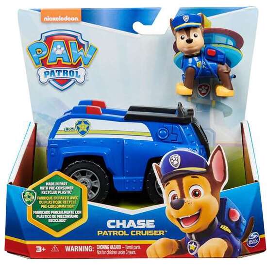 VEHÍCULO CLÁSICO SOSTENIBLE PAW PATROL.INCLUYE FIGURA. 18,30 CM - MODELOS SURTIDOS image 3