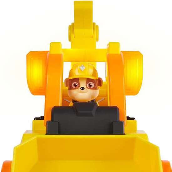 CAMION DE CONSTRUCCION DELUXE RUBBLE PATRULLA CANINA CON LUZ Y SONIDO. INCLUYE 1 FIGURA. image 1