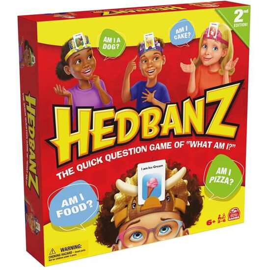 JUEGO HEDBANZ. ADIVINA QUE PIENSO LA SOLUCION ESTA EN TU CABEZA! 26,67X26,67X6,73 image 2