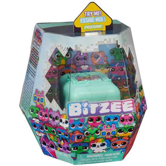 MASCOTA DIGITAL BITZEE MINT CON 15 ANIMALES EN SU INTERIOR. image 1