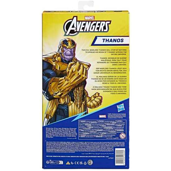 FIGURA AVENGERS TITAN HERO DELUXE THANOS 30 CM image 1