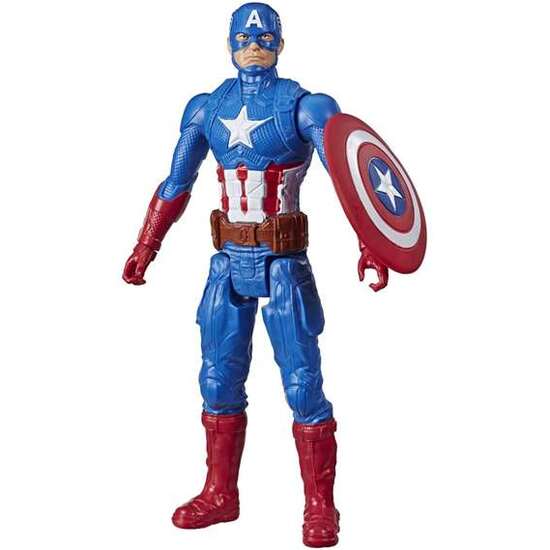 FIGURA AVENGERS TITAN HERO CAPITÁN AMÉRICA 30 CM image 0