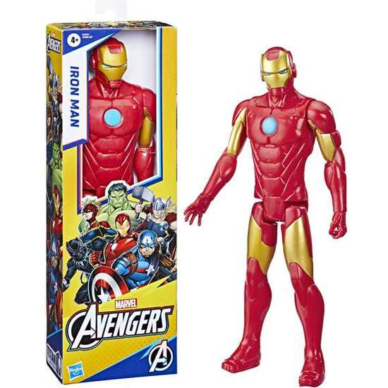 FIGURA AVENGERS TITAN HERO IRON MAN 30 CM image 0