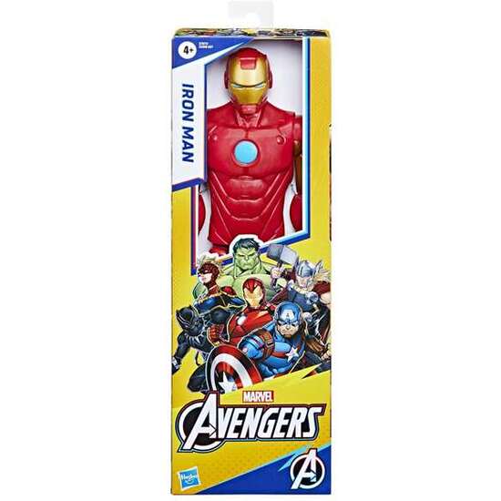 FIGURA AVENGERS TITAN HERO IRON MAN 30 CM image 1