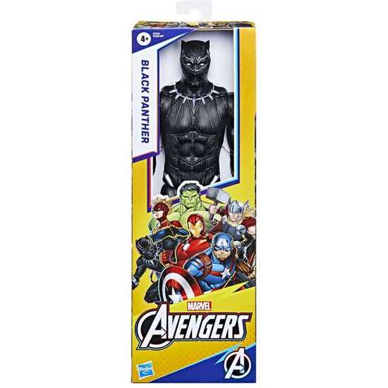 FIGURA AVENGERS TITAN HERO BLACK PANTHER 30 CM image 1