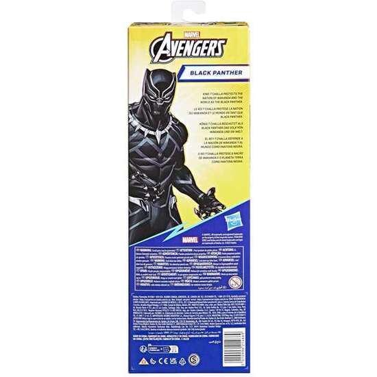 FIGURA AVENGERS TITAN HERO BLACK PANTHER 30 CM image 3