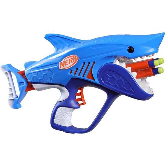 PISTOLA NERF SHARKFIRE 23X40 CM ¡CON UN DISEÑO IMPRESIONANTE DE TIBURÓN! image 3