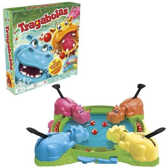 JUEGO TRAGABOLAS ¡CONSIGUE QUE TU HIPOPÓTAMO SEA EL MÁS COMILÓN! image 1