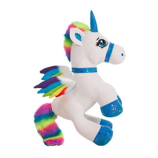 UNICORNIO ARCO IRIS MITO 55 CM image 0