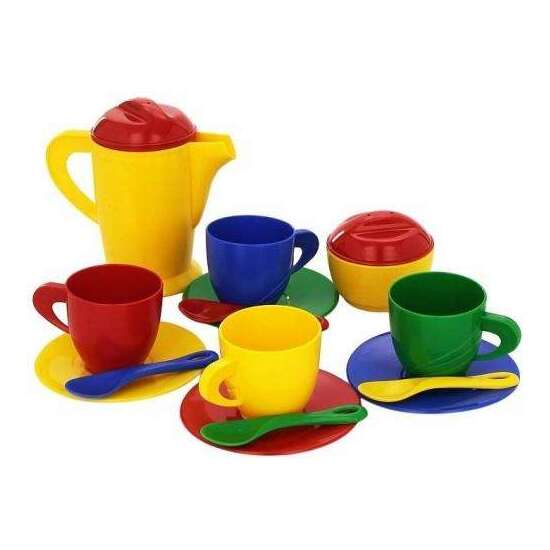 SET CAFE RED 14 PIEZAS image 0