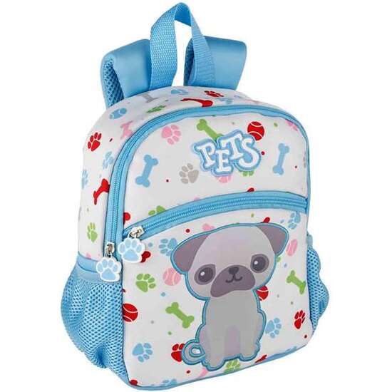 MOCHILA INFANTIL PETS BULL DOG. 26 X 21 X 9 CM. image 0