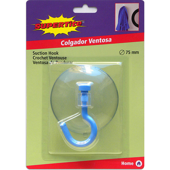 PVC SUCTION HOOK 75MM image 0