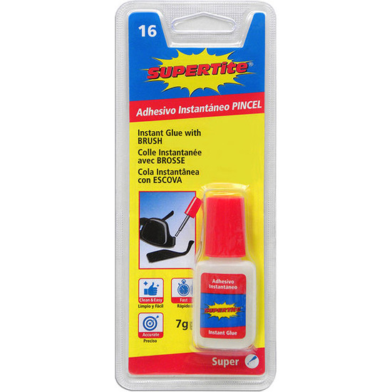 SUPERTITE INSTANT GLUE 7 G BRUSH image 0